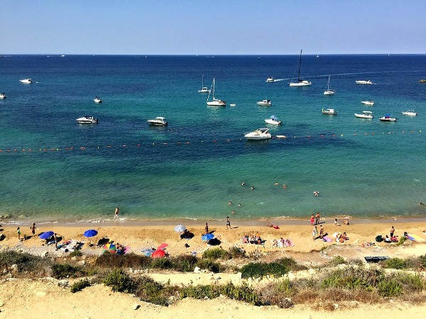 selmun beach malta
