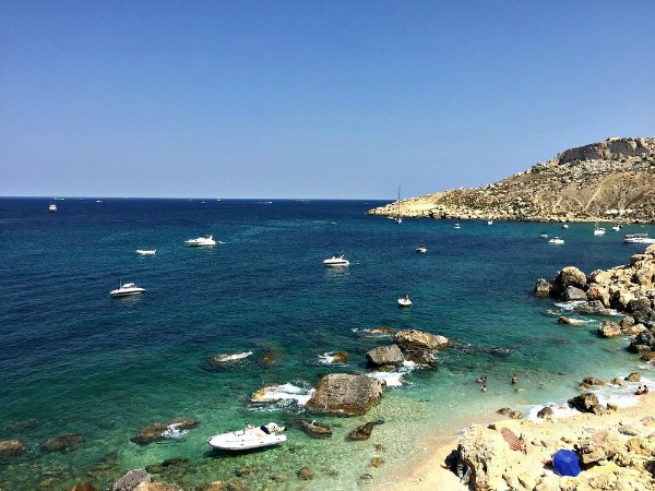 selmun beach malta