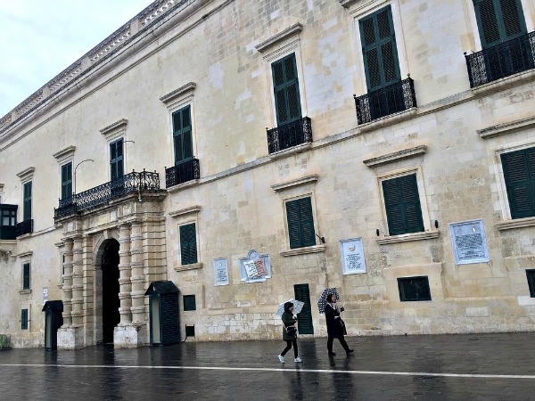 Grand Master's Palace, now the President's Palace, Valletta, Malta