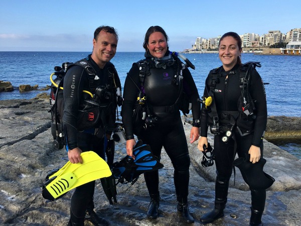 scuba diving in malta and gozo