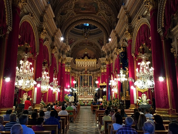 church feast decor