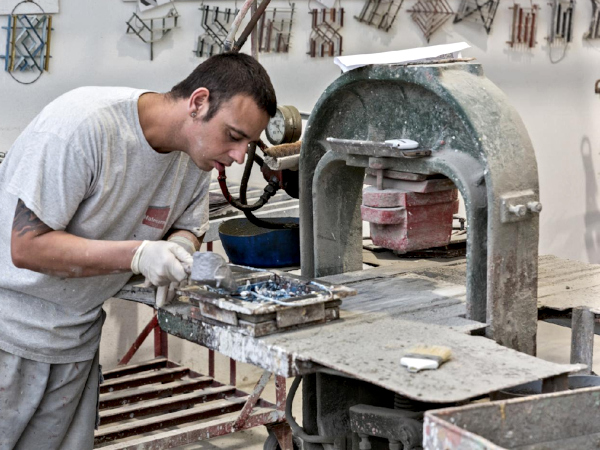 maltese traditional tiles making