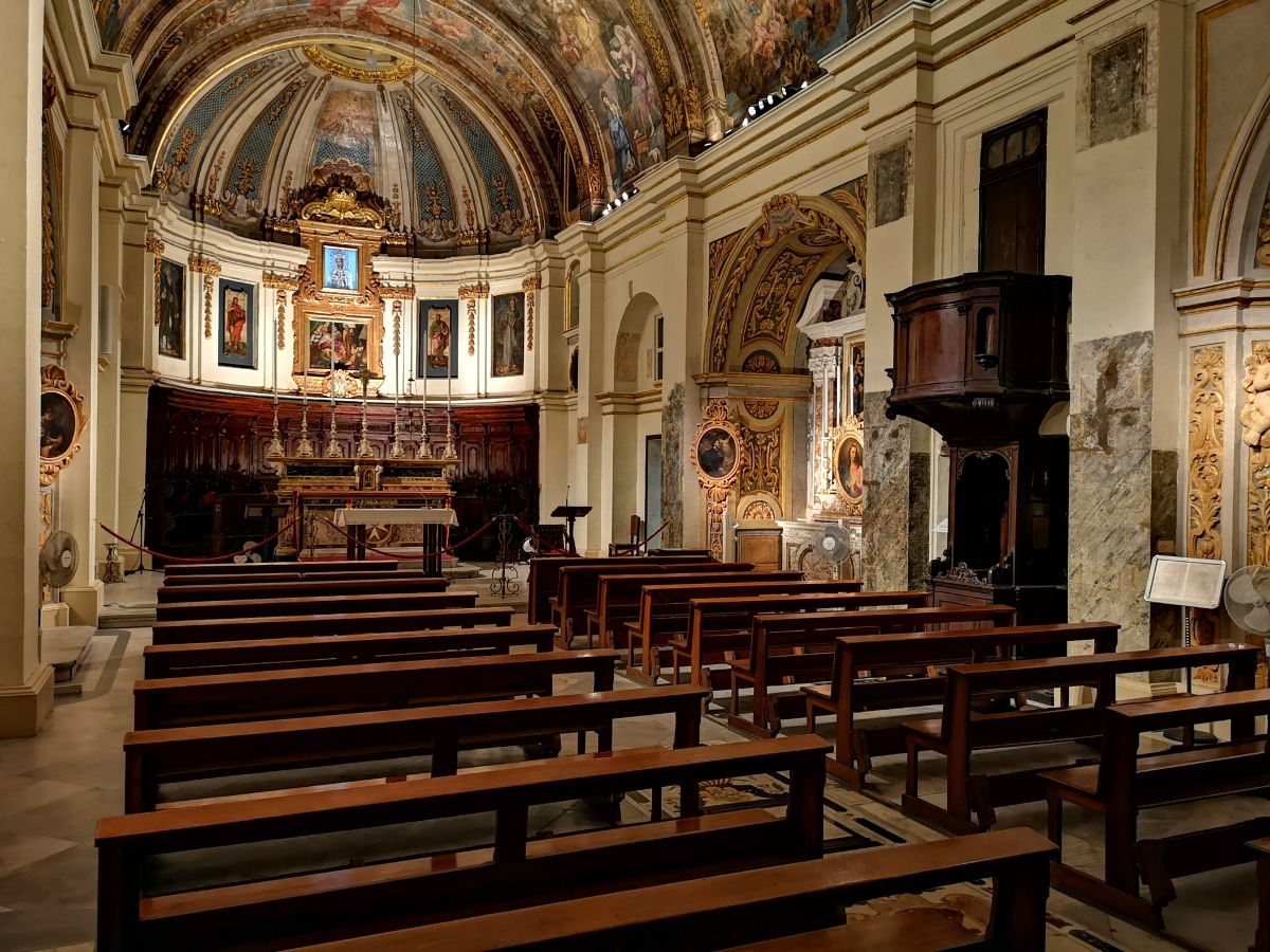 the church of our lady of victory valletta